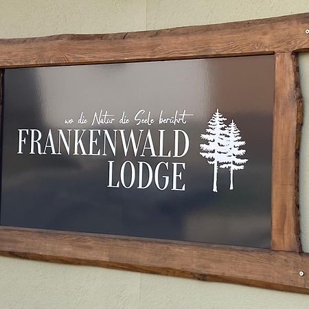Frankenwald-Lodge Schwarzenbach am Wald Ngoại thất bức ảnh