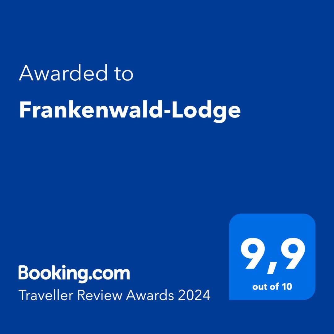 Frankenwald-Lodge Schwarzenbach am Wald Ngoại thất bức ảnh